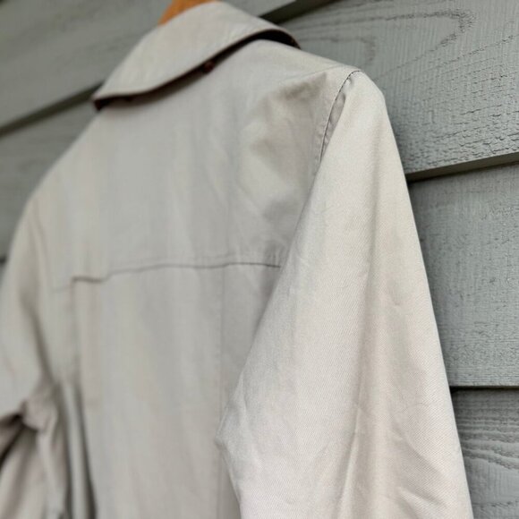 Rain Shedder Vintage Trench Coat w/ Wool Liner - Picture 11 of 13